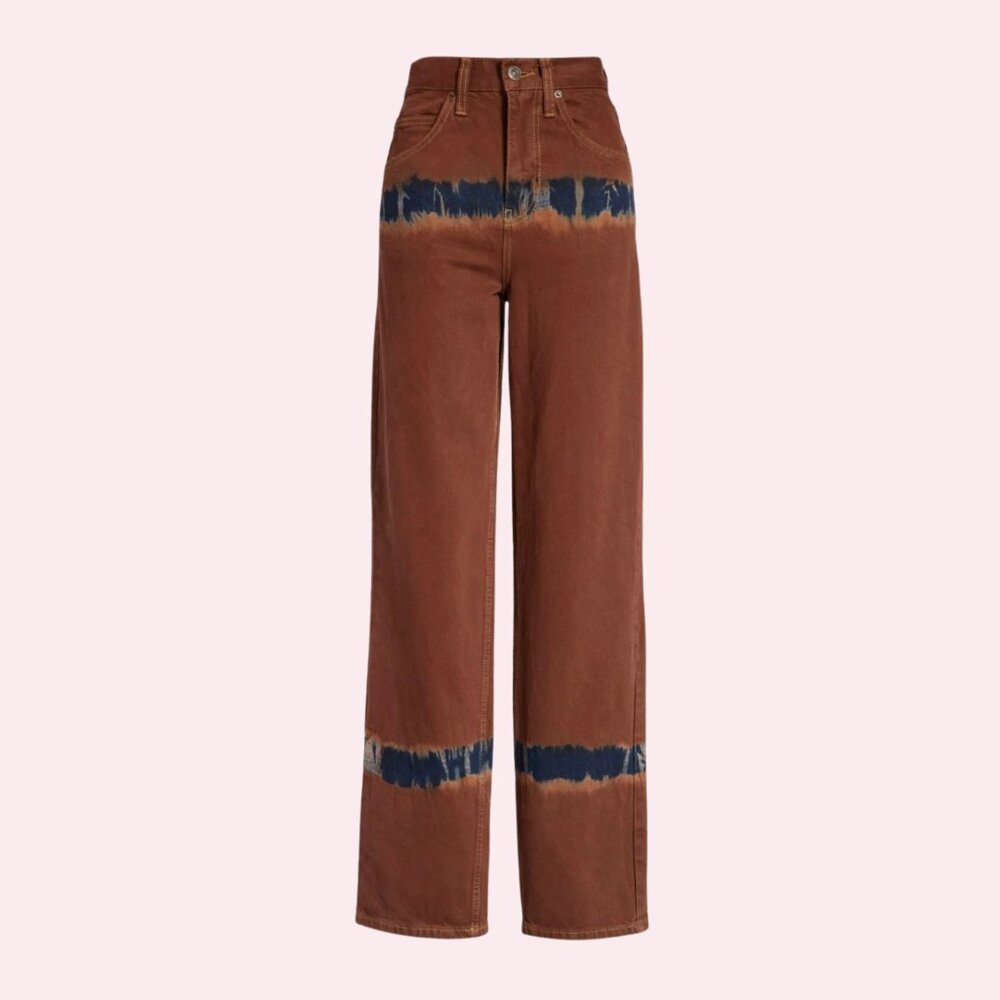 NWOT BDG Urban Outfitters High Waist Tie Dye Jeans Size 24